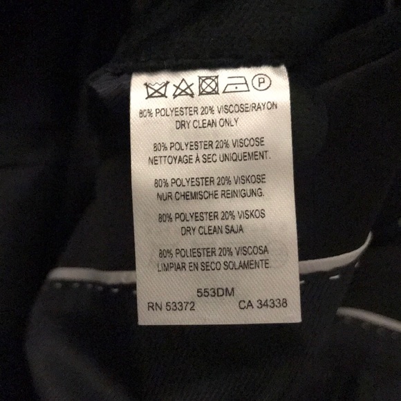 French Connection Green Plaid Smoking Jacket - Picture 5 of 5